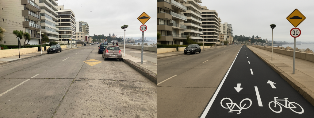 Estudiantes de Magister en Ingeniería de Transporte proponen ciclovías de acercamiento al metro en Valparaíso.