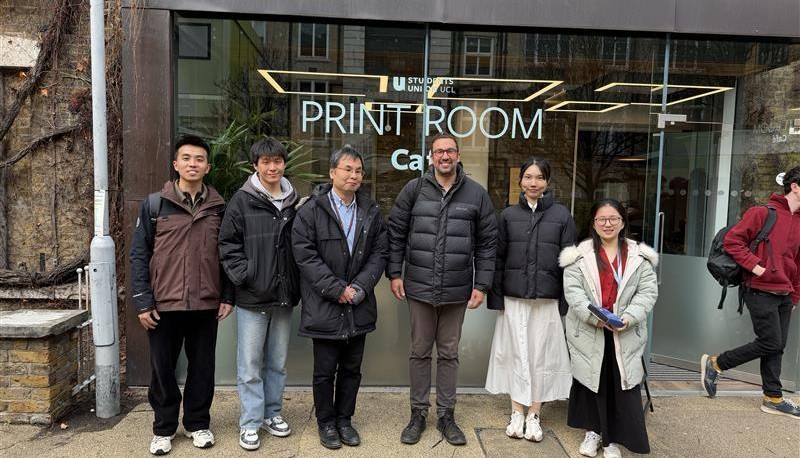 Académico fortalece vínculos internacionales con University College London.