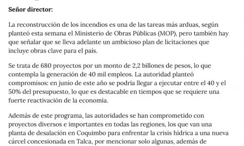 Compromisos de infraestructura - Álvaro Peña F